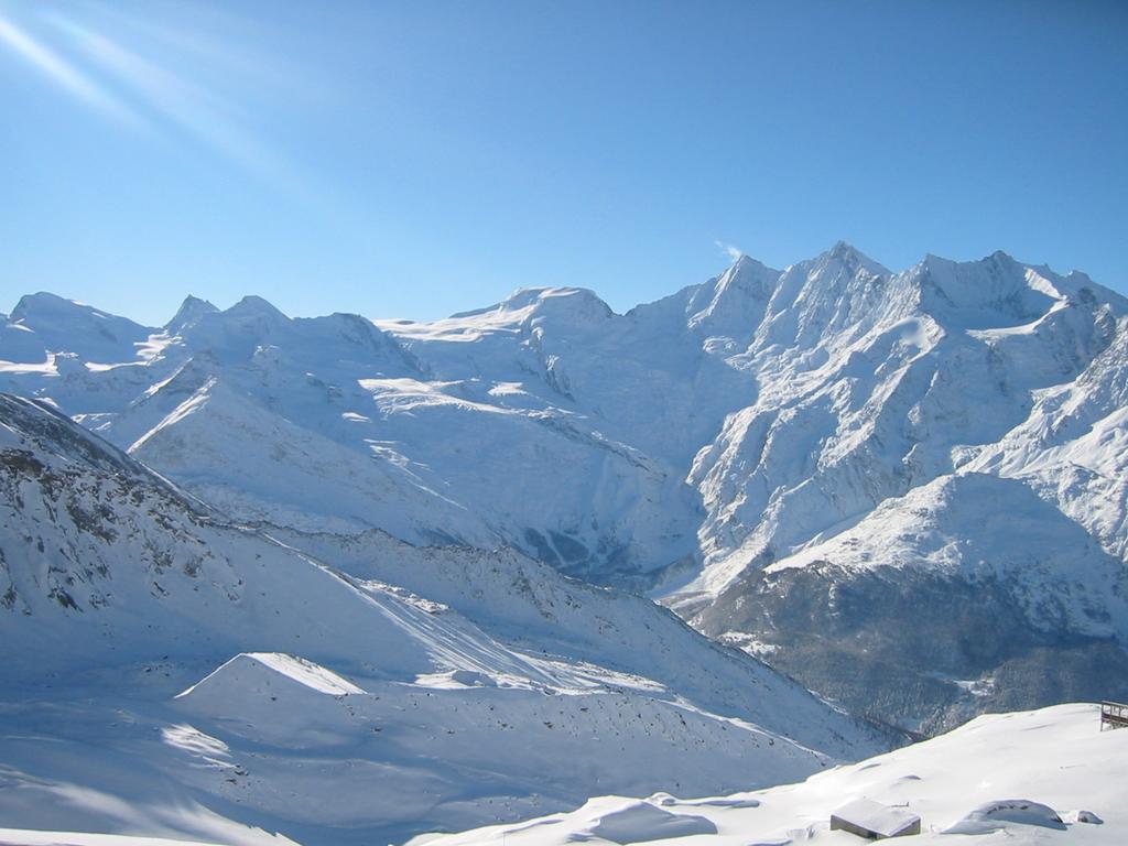 Ferienhaus Alea Saas-Grund Bagian luar foto