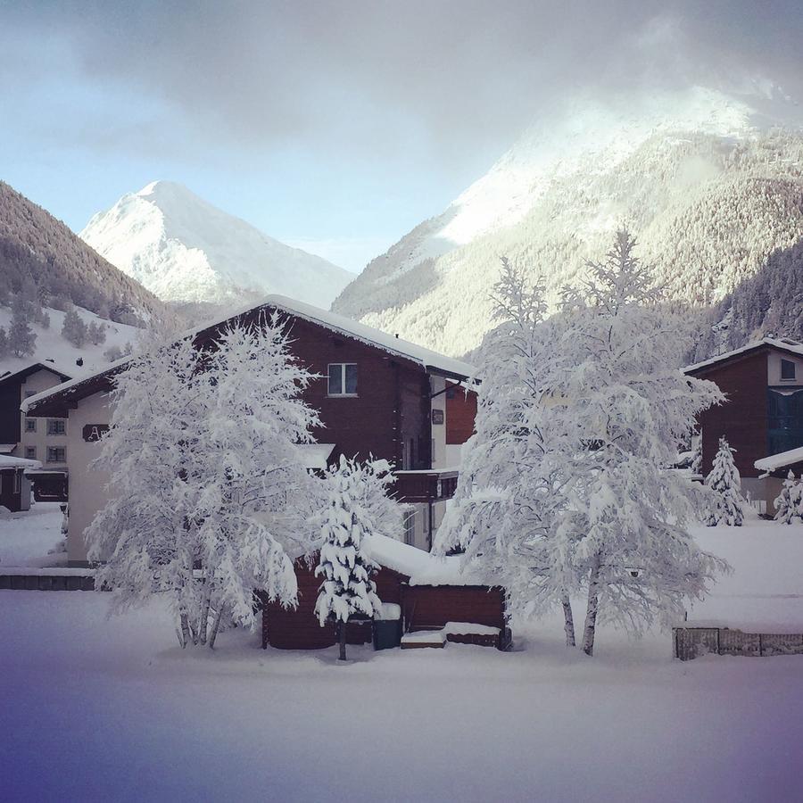 Ferienhaus Alea Saas-Grund Bagian luar foto