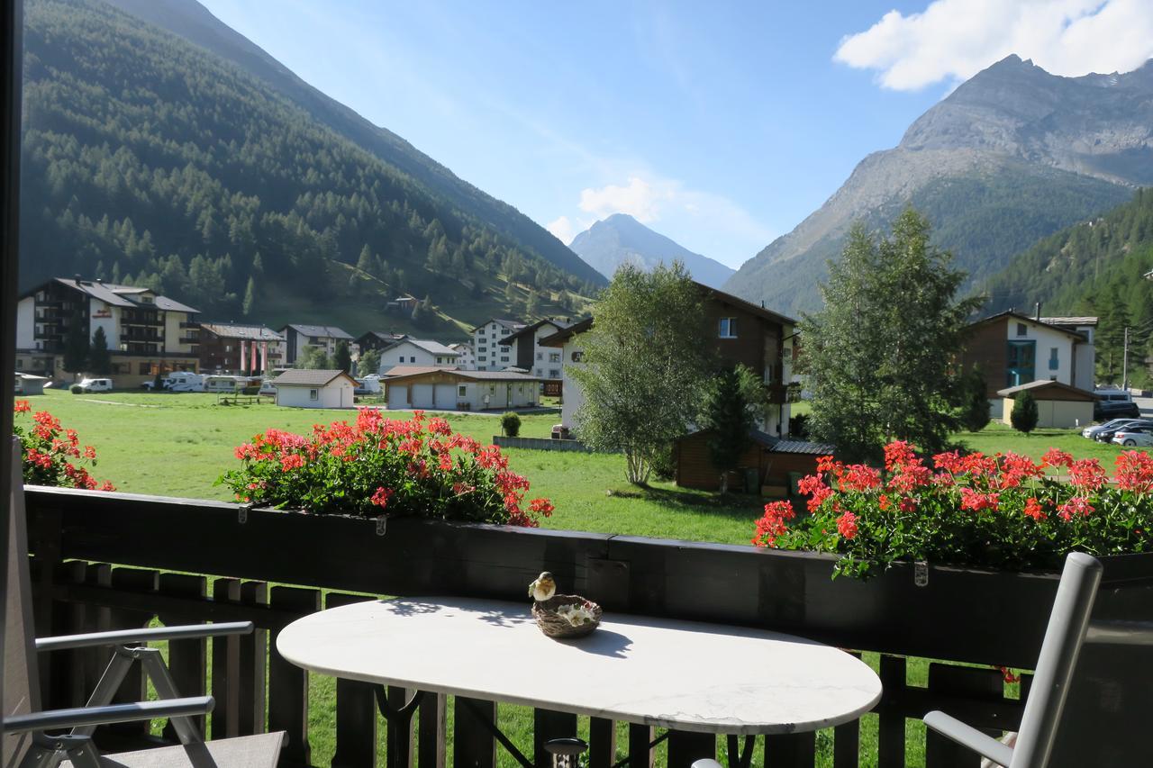 Ferienhaus Alea Saas-Grund Bagian luar foto