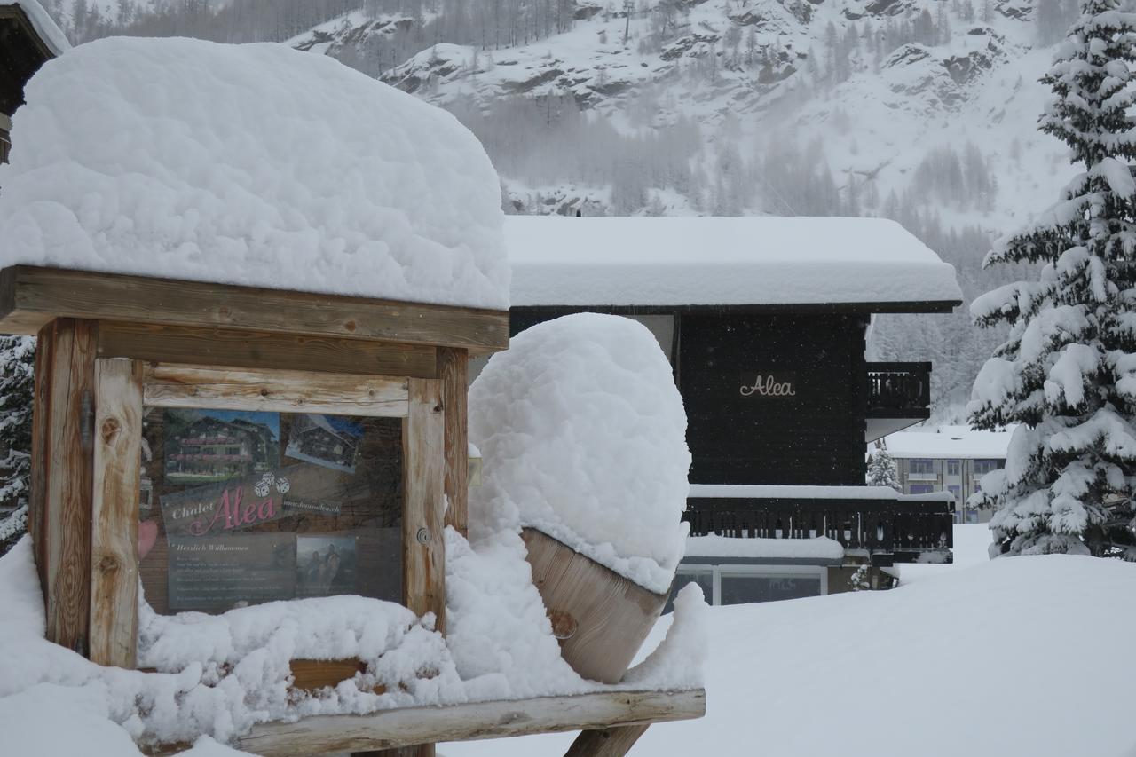 Ferienhaus Alea Saas-Grund Bagian luar foto