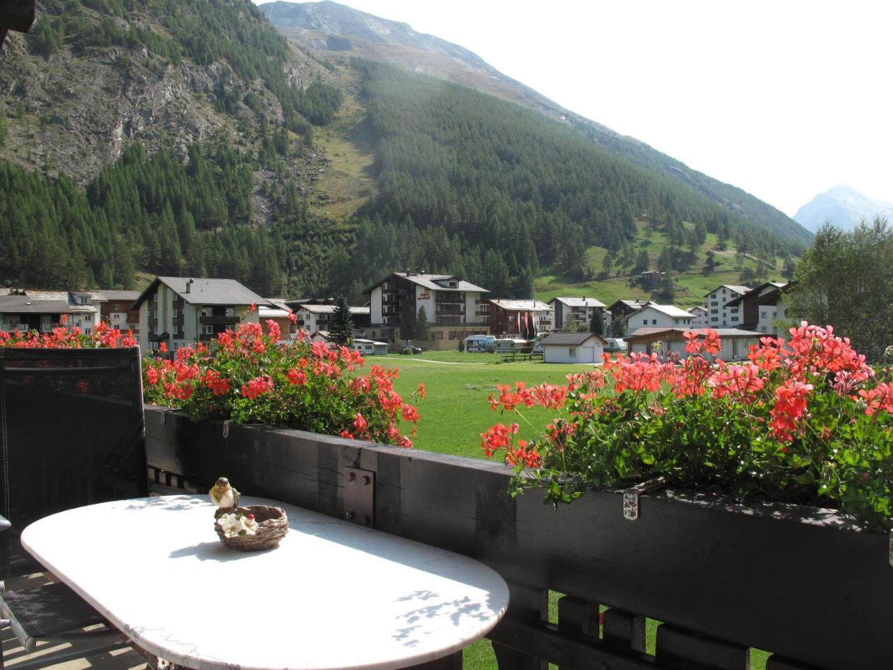 Ferienhaus Alea Saas-Grund Bagian luar foto