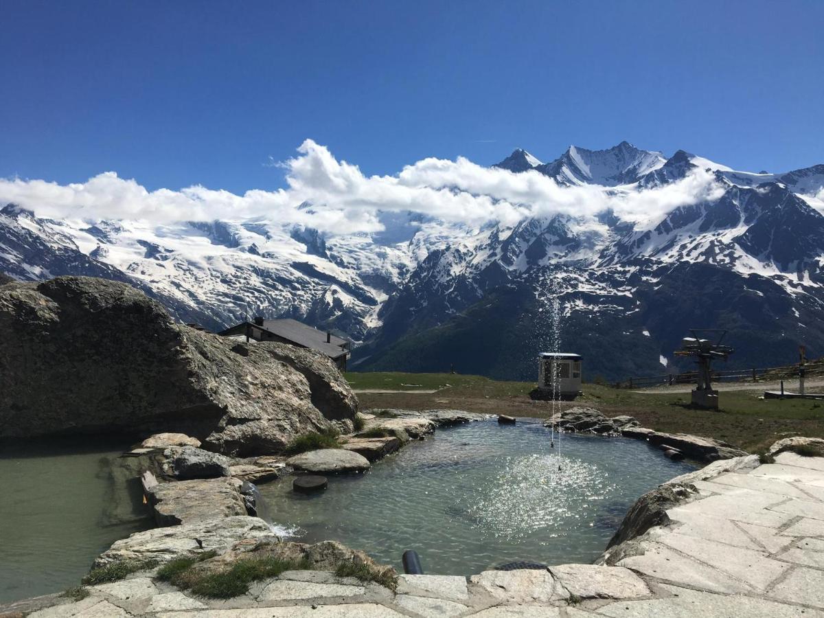 Ferienhaus Alea Saas-Grund Bagian luar foto